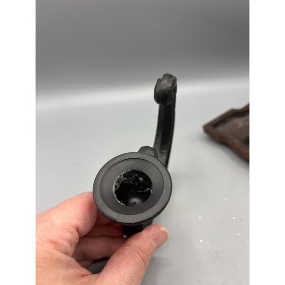 Vtg Homco Faux Wood Wall Sconce Candle Holder Colonial Style - Picture 2 of 6